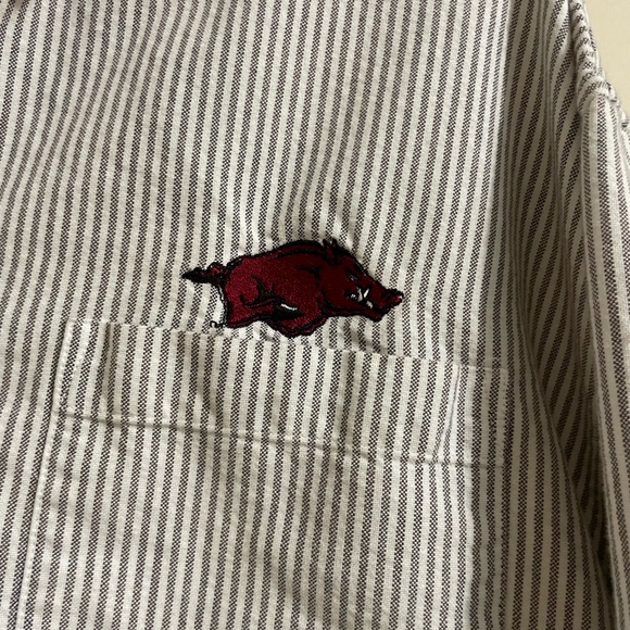 Vesi sportswear button-up shirt men’s XL Razorback cl - Picture 2 of 4